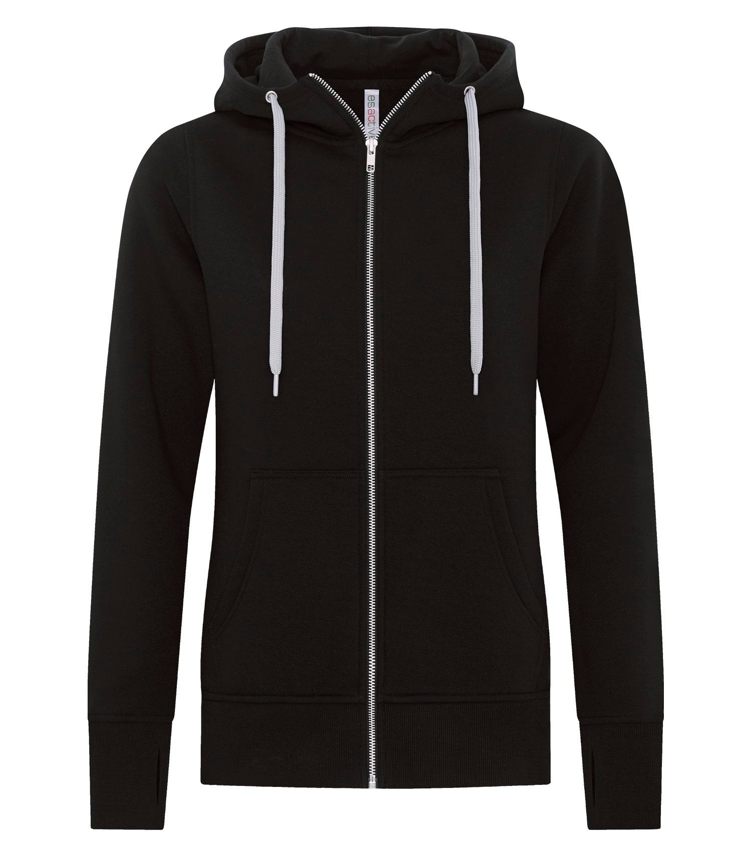 ATC CORE FULL ZIP LADIES' HOODIE (L2018) - Black