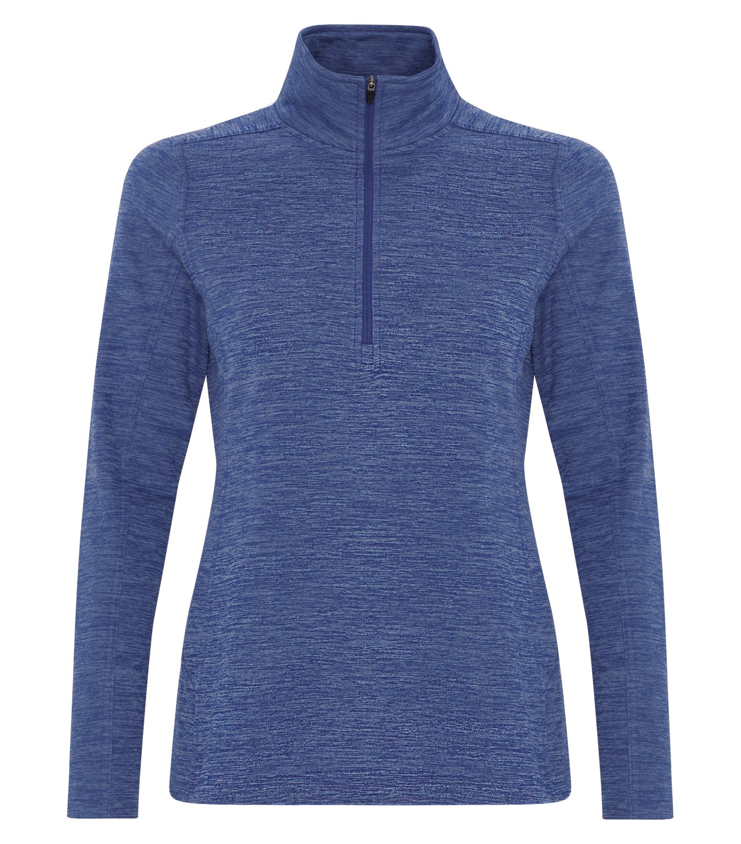 ATC HEATHER FLEECE 1/2 ZIP LADIES' SWEATSHIRT (L2022) - Trueroyaldynamic