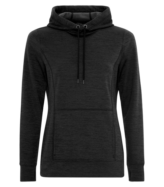 ATC HEATHER FLEECE LADIES' HOODIE (L2033) - Blackdynamic