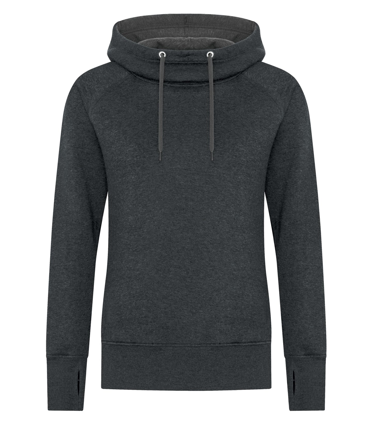 ATC VINTAGE LADIES' HOODIE (L2045) - Blackheather