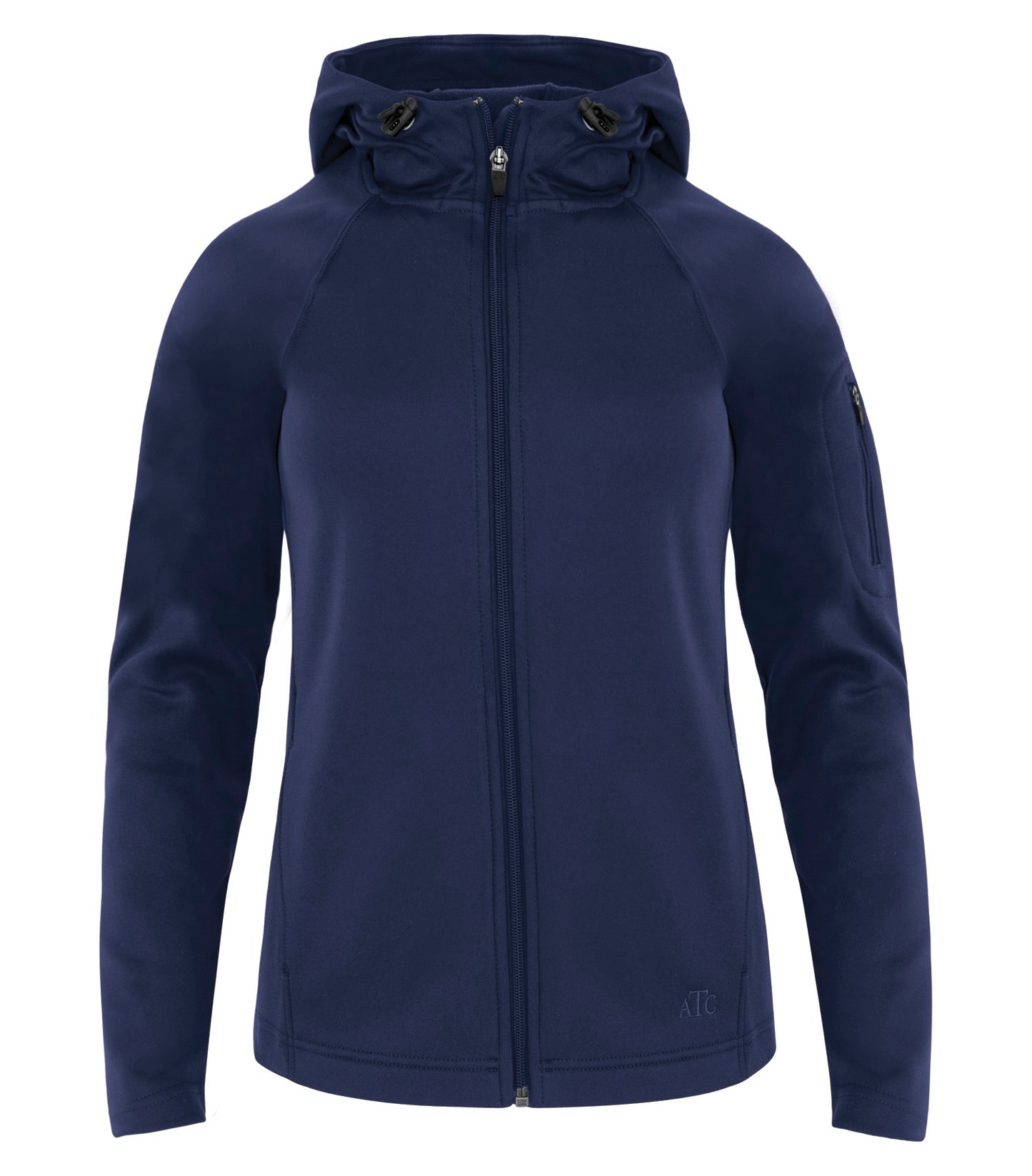 ATC FLEECE HOODED LADIES' JACKET (L221) - Truenavy
