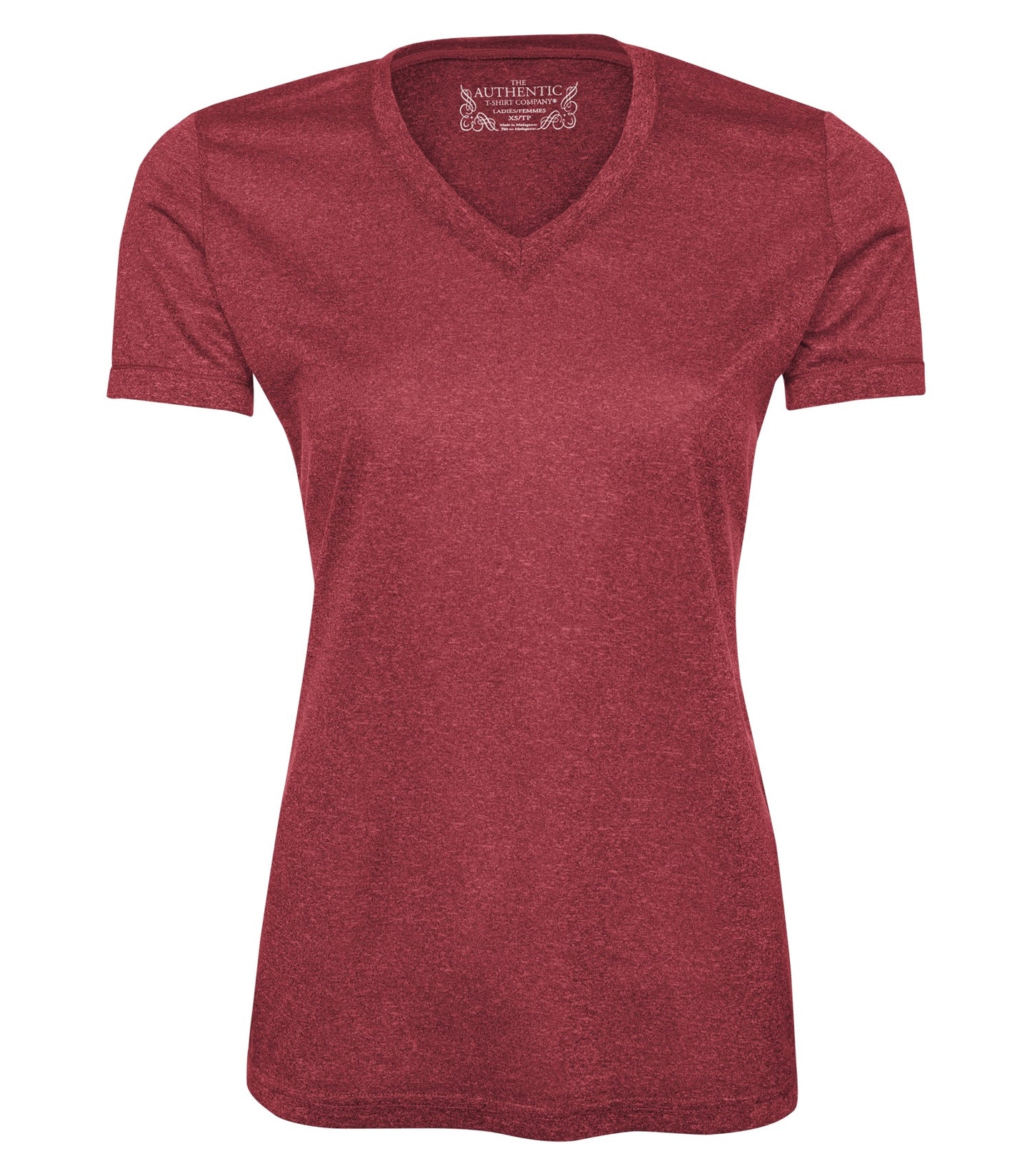 ATC HEATHER ProFORMANCE LADIES' TEE (L3517) - Cardinalheather
