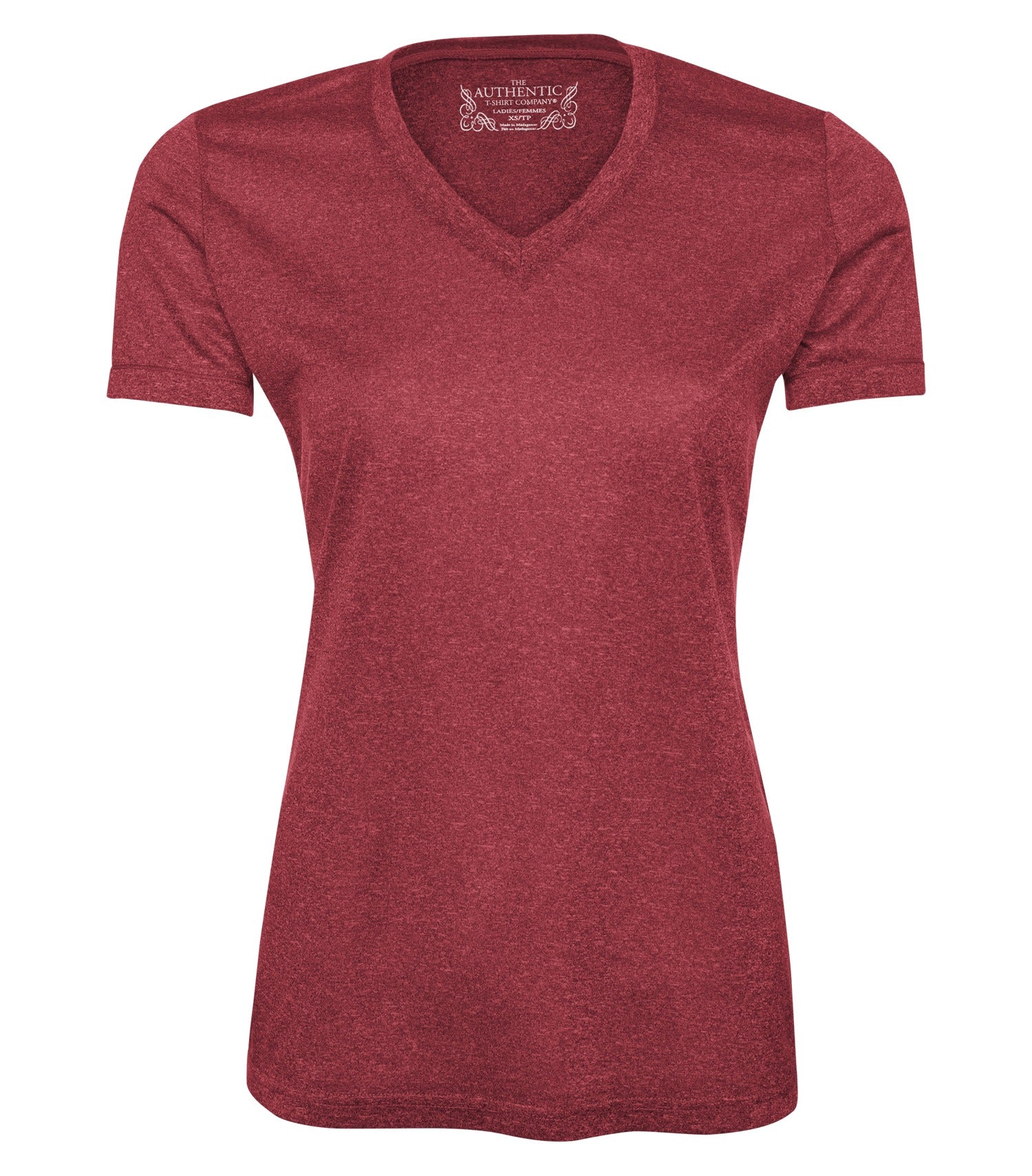 ATC HEATHER ProFORMANCE LADIES' TEE (L3517) - Cardinalheather