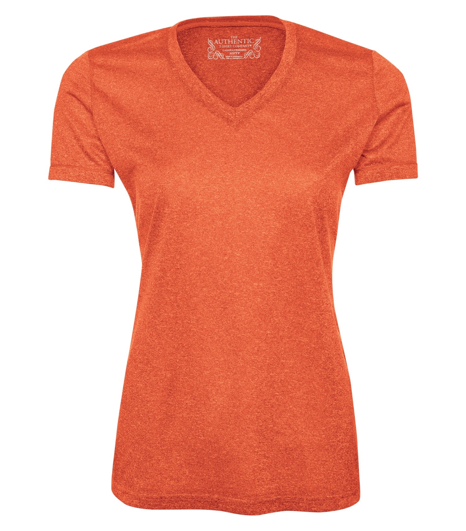 ATC HEATHER ProFORMANCE LADIES' TEE (L3517) - Deeporangeheather