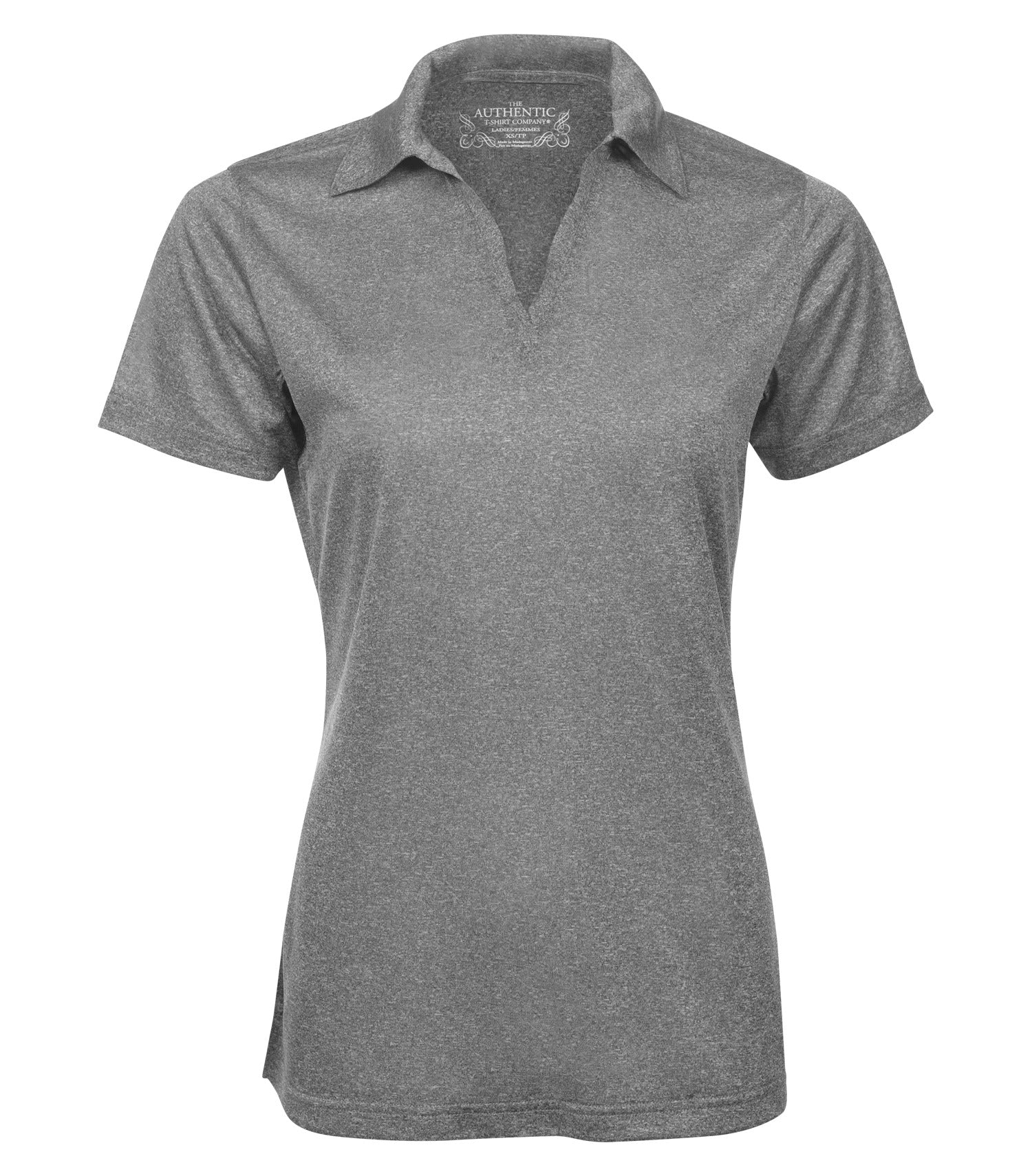 ATC HEATHER ProFORMANCE LADIES' POLO (L3518) - Charcoalheather