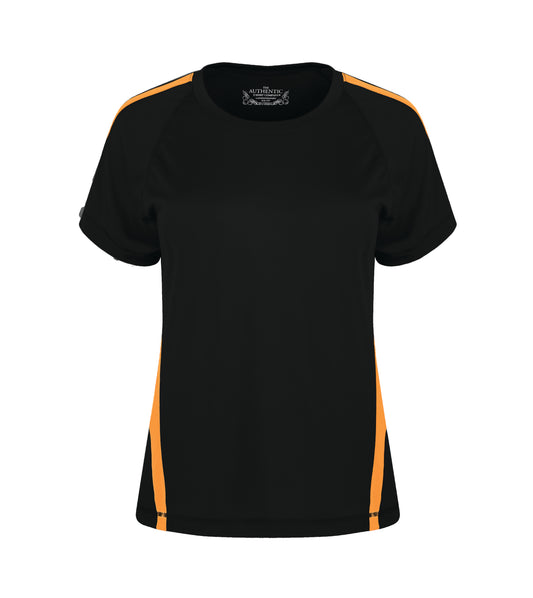 ATC HOME & AWAY LADIES' JERSEY (L3519) - Blackextremeorange