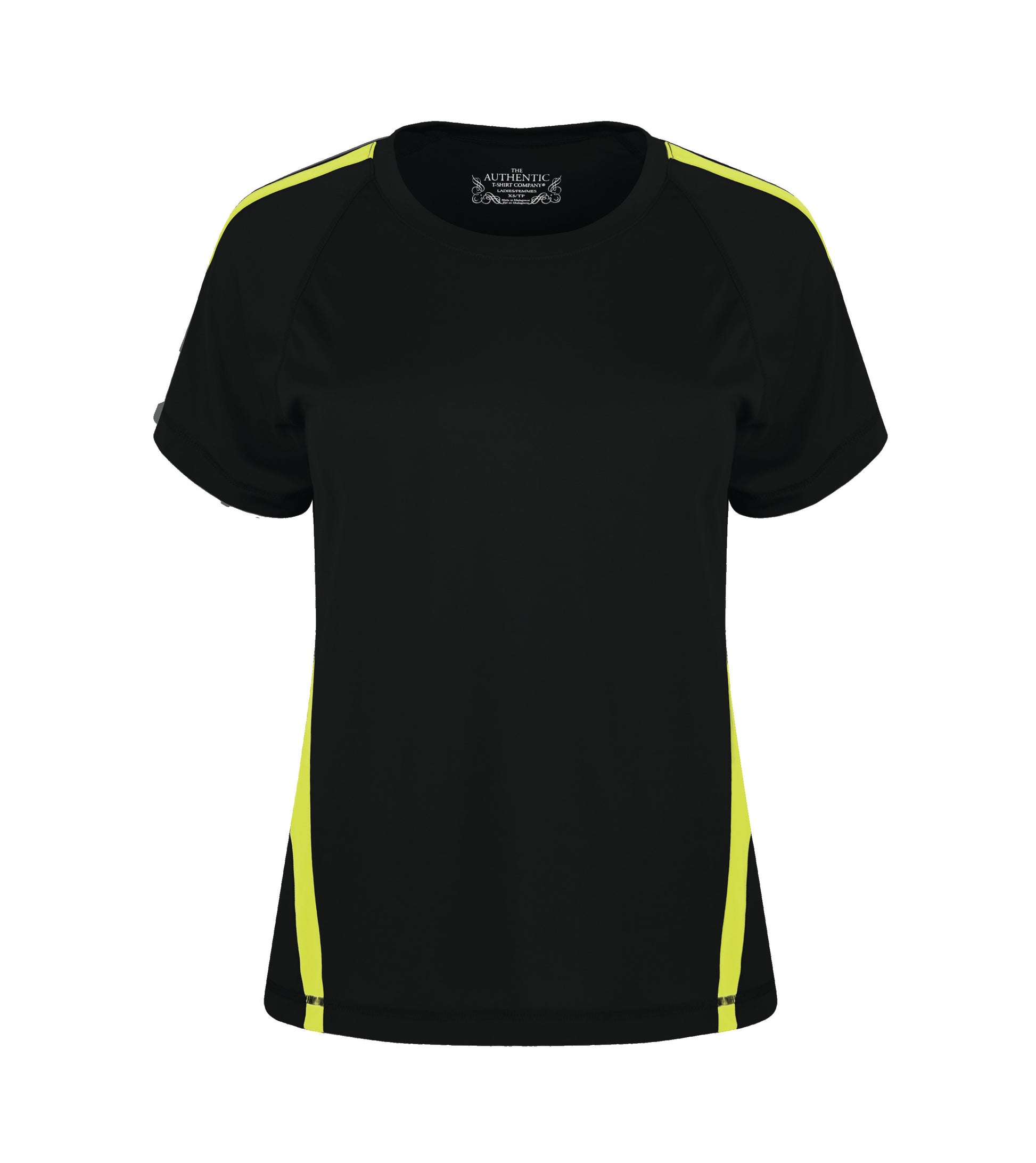ATC HOME & AWAY LADIES' JERSEY (L3519) - Blackextremeyellow