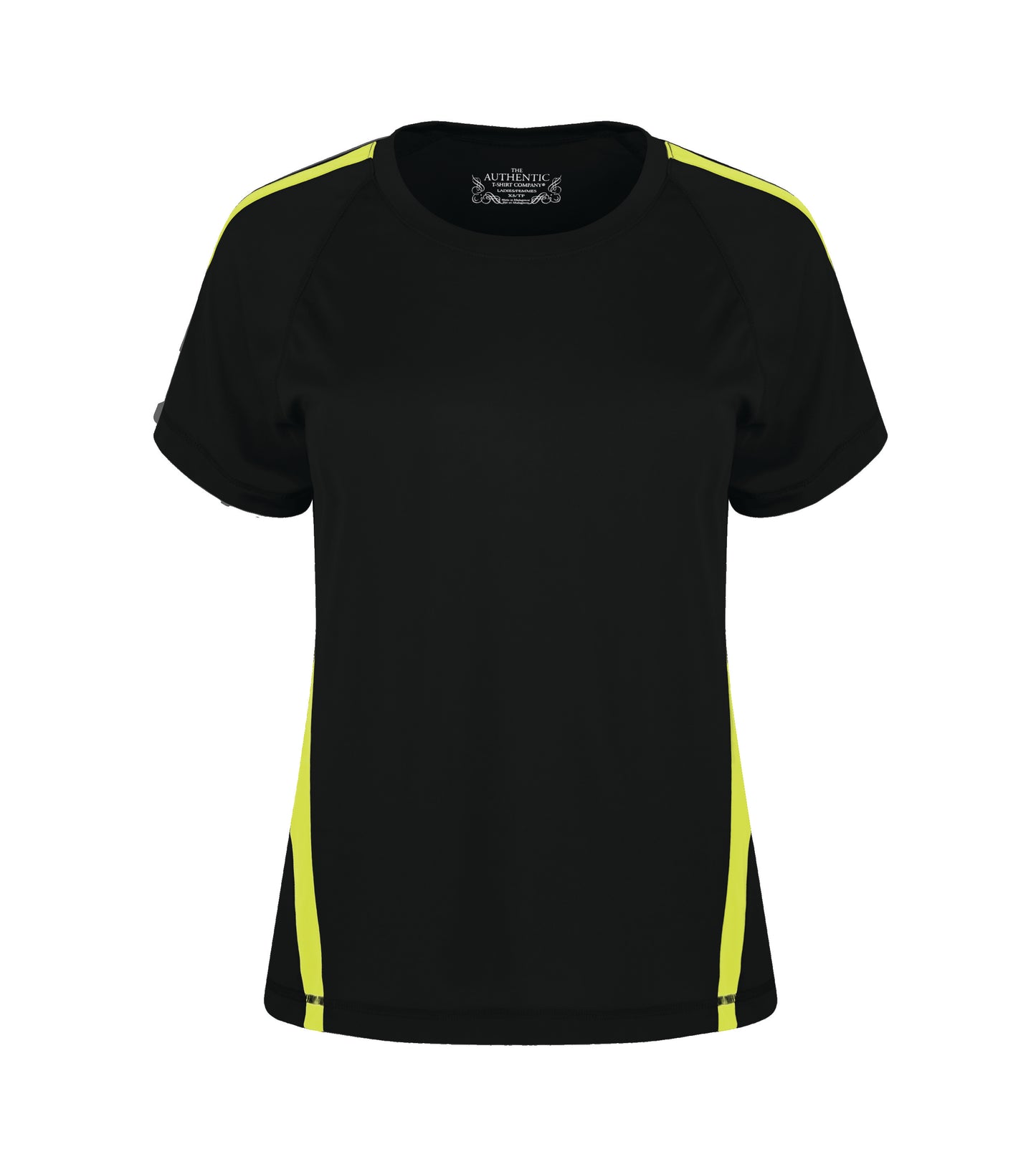 ATC HOME & AWAY LADIES' JERSEY (L3519) - Blackextremeyellow