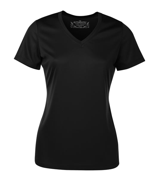 ATC™ PRO TEAM SHORT SLEEVE V-NECK LADIES' TEE - Black