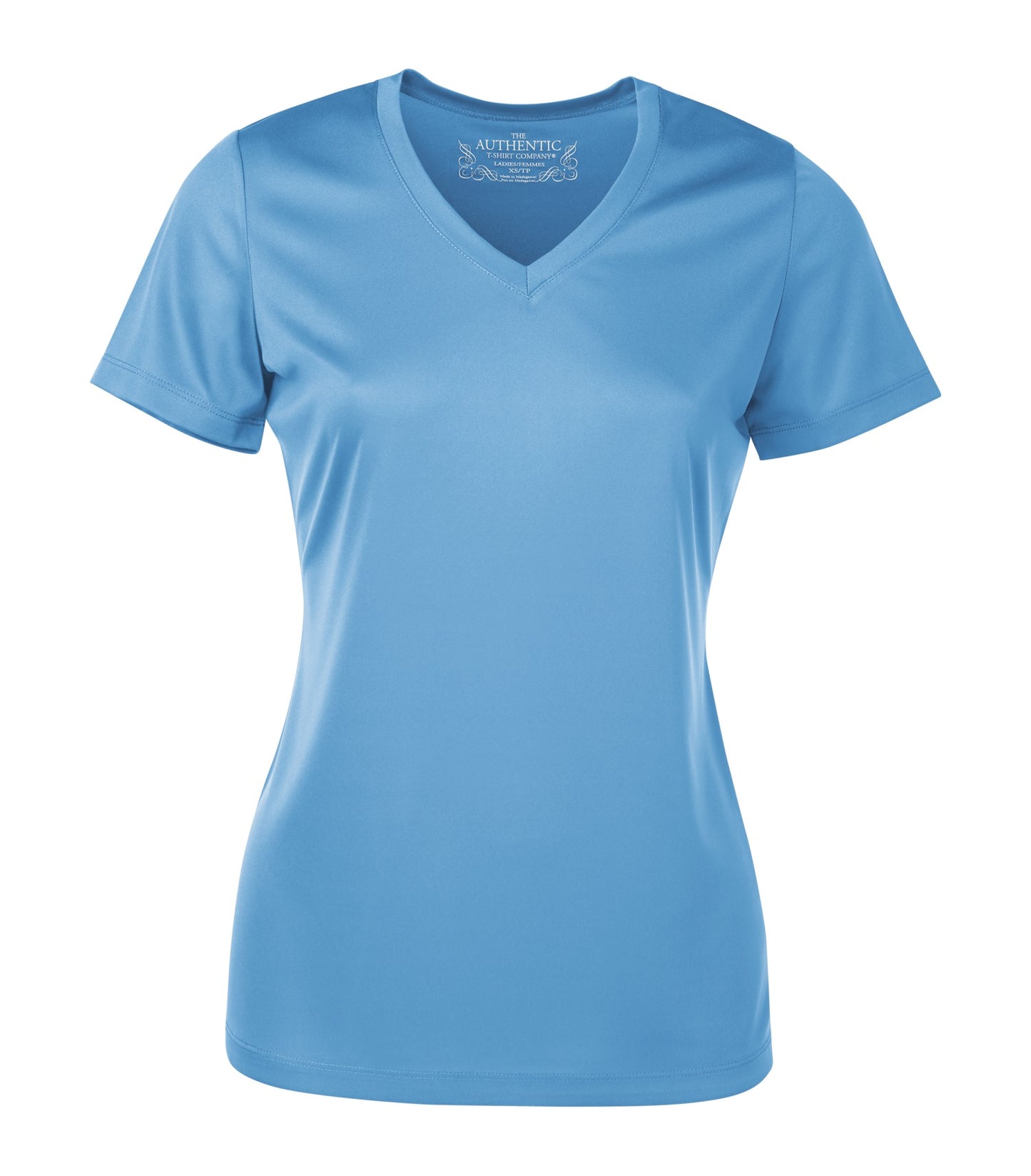 ATC SHORT SLEEVE V-NECK LADIES' TEE (L3520) - Carolinablue