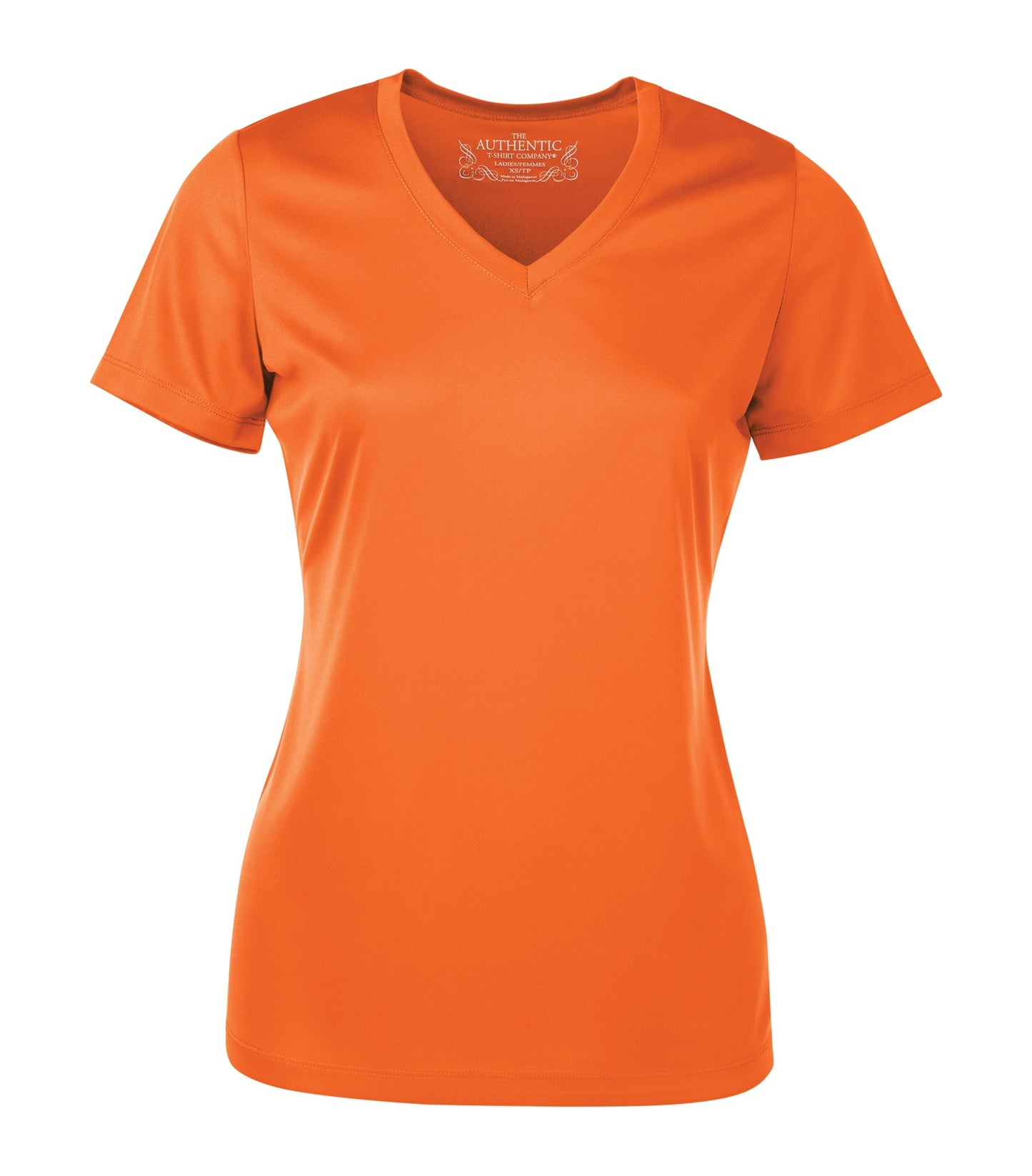 ATC SHORT SLEEVE V-NECK LADIES' TEE (L3520) - Deeporange