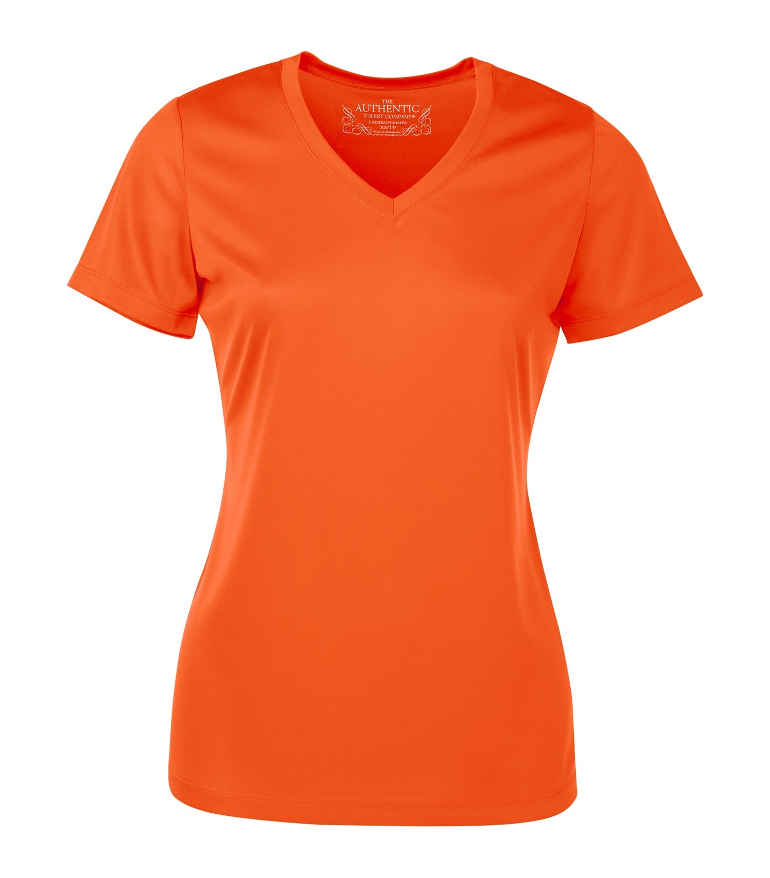 ATC SHORT SLEEVE V-NECK LADIES' TEE (L3520) - Extremeorange Webonly