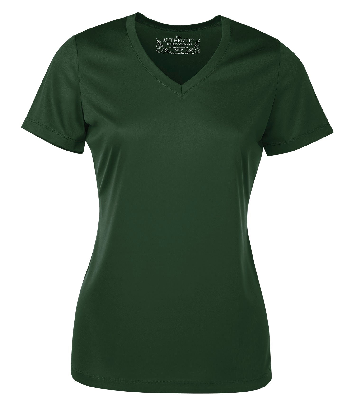 ATC SHORT SLEEVE V-NECK LADIES' TEE (L3520) - Forestgreen