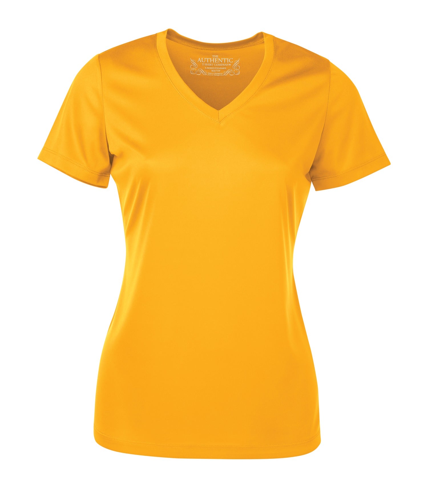 ATC SHORT SLEEVE V-NECK LADIES' TEE (L3520) - Gold