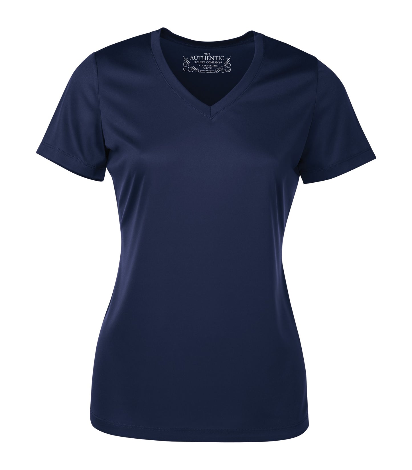 ATC SHORT SLEEVE V-NECK LADIES' TEE (L3520) - Treunavy
