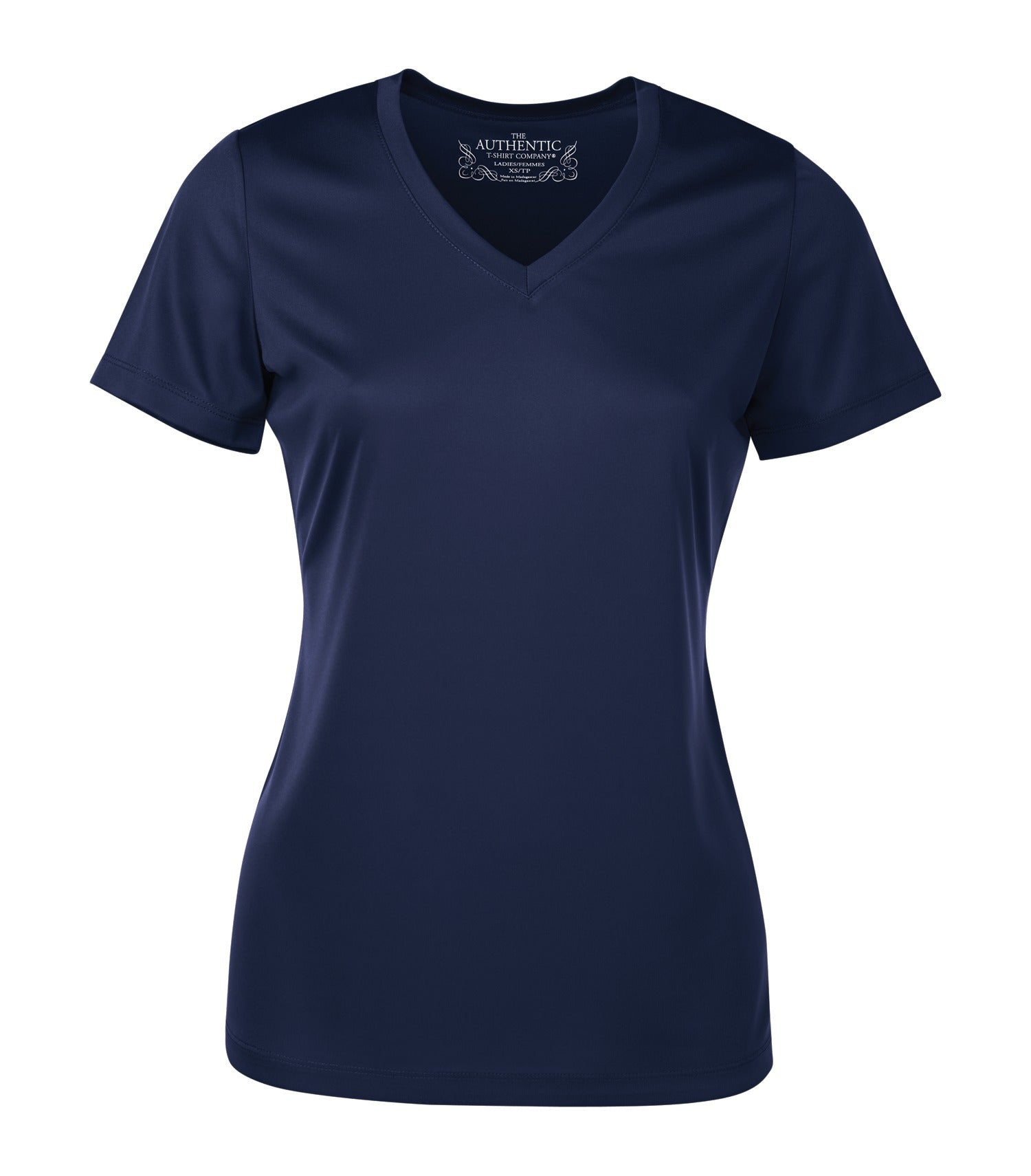 ATC SHORT SLEEVE V-NECK LADIES' TEE (L3520) - Treunavy
