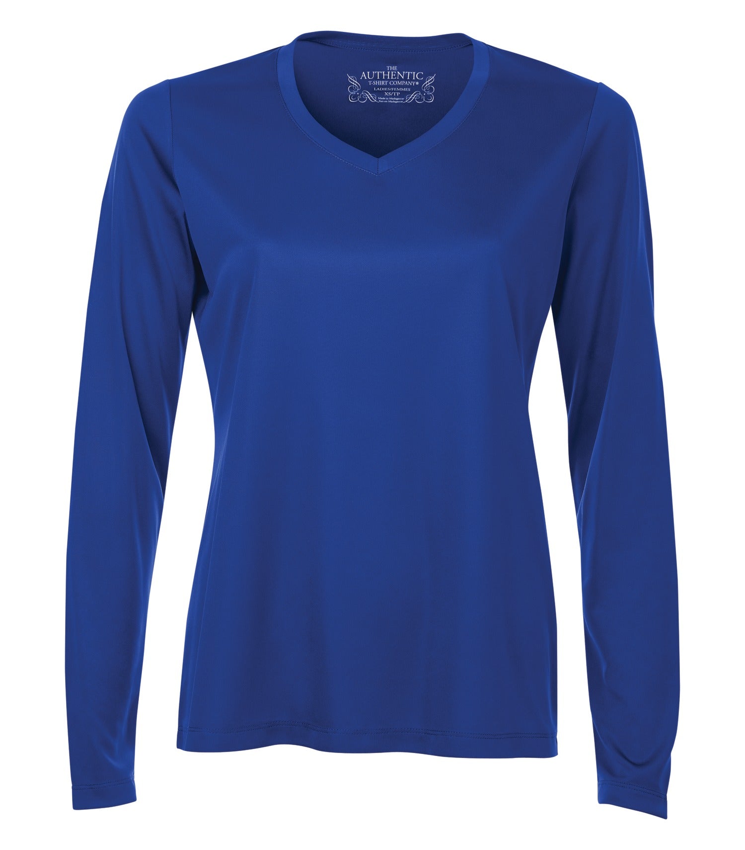 ATC LONG SLEEVE V-NECK LADIES' TEE (L3520LS) - Trueroyal