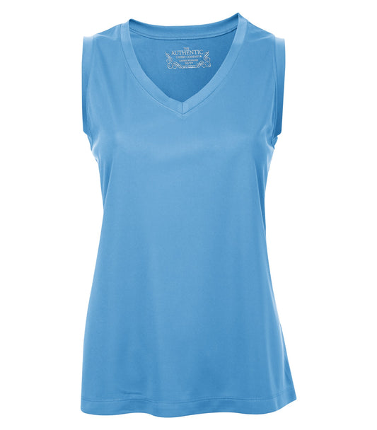 ATC™ PRO TEAM SLEEVELESS V-NECK LADIES' TEE - Carolina Blue