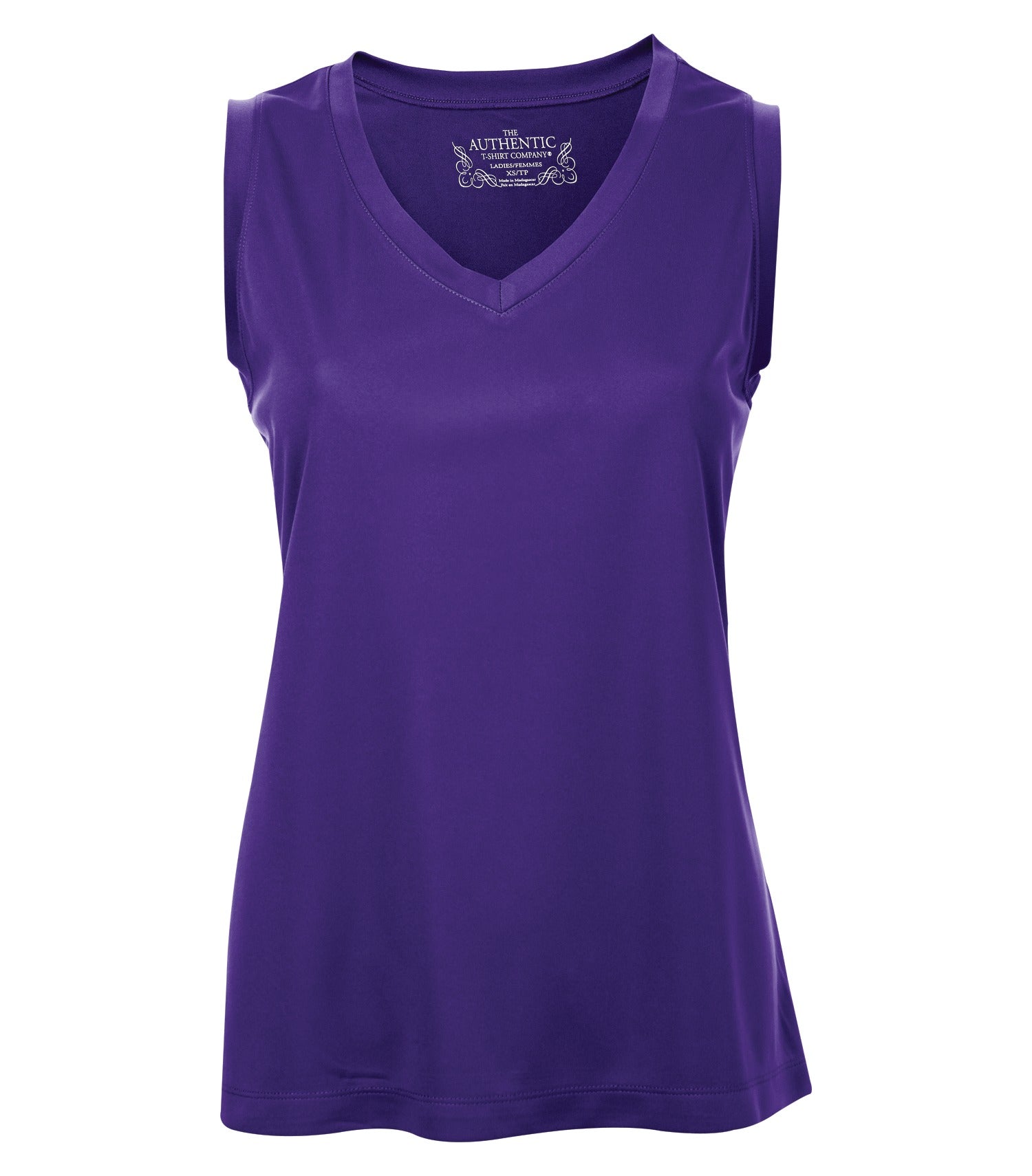 ATC SLEEVELESS LADIES' TEE (L3527) - Purple