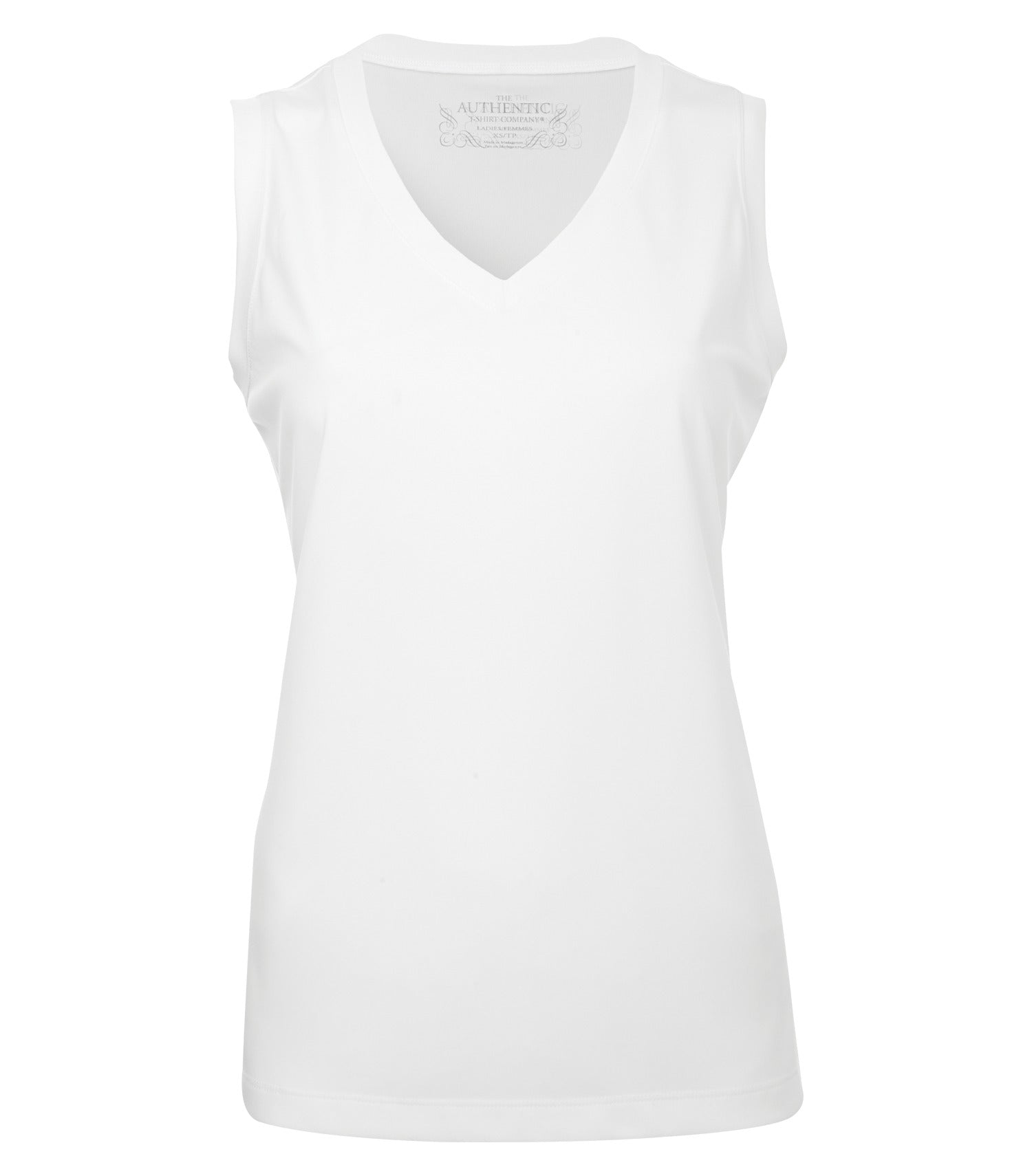 ATC SLEEVELESS LADIES' TEE (L3527) - White