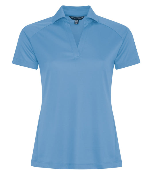 COAL HARBOUR® TECH MESH SNAG RESISTANT LADIES' POLO - Azure Blue