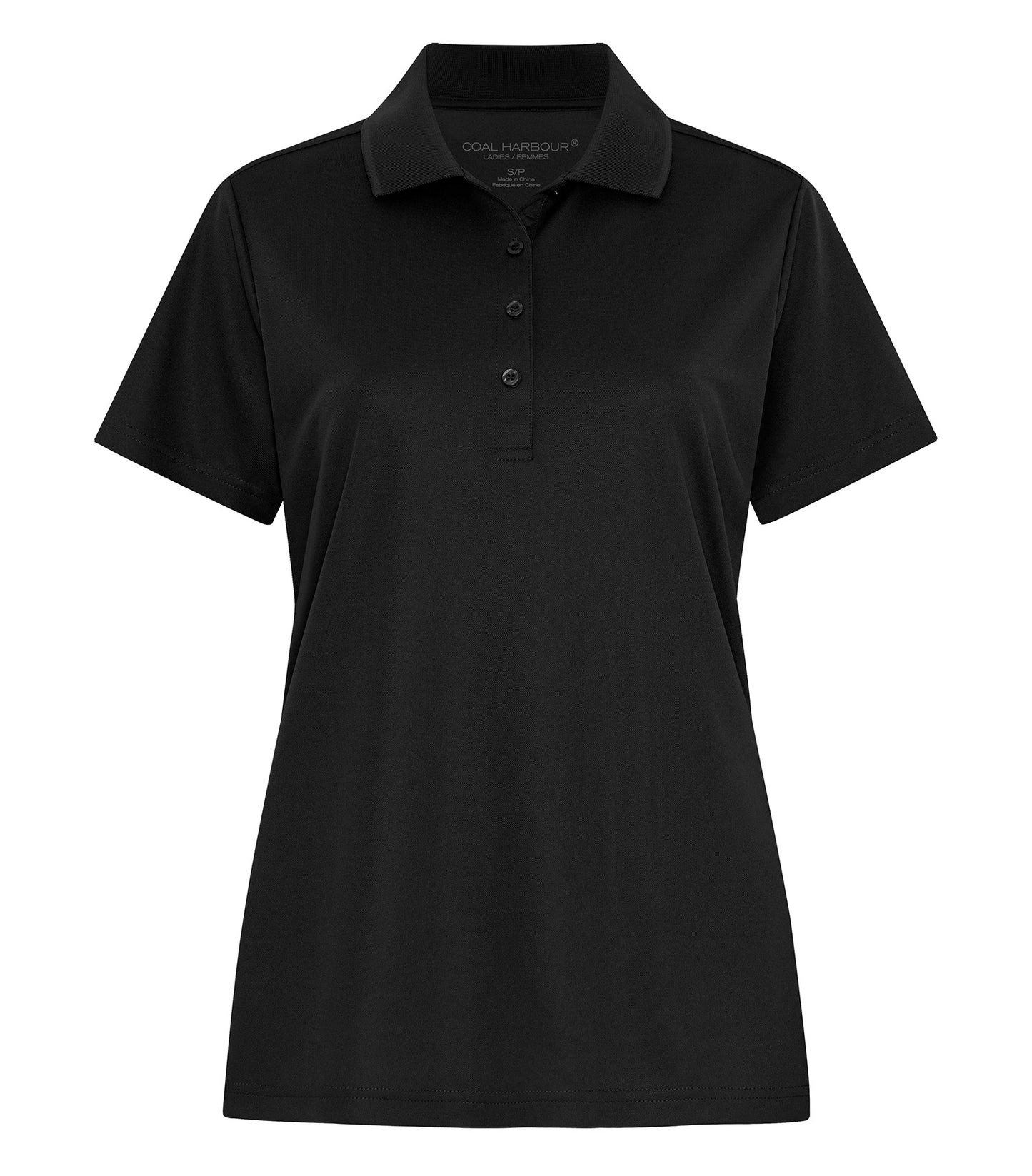 Coal Harbour EVERYDAY SNAG RESISTANT LADIES’ POLO (L365) - Black