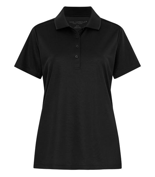 COAL HARBOUR® EVERYDAY SNAG RESISTANT LADIES’ POLO - Black