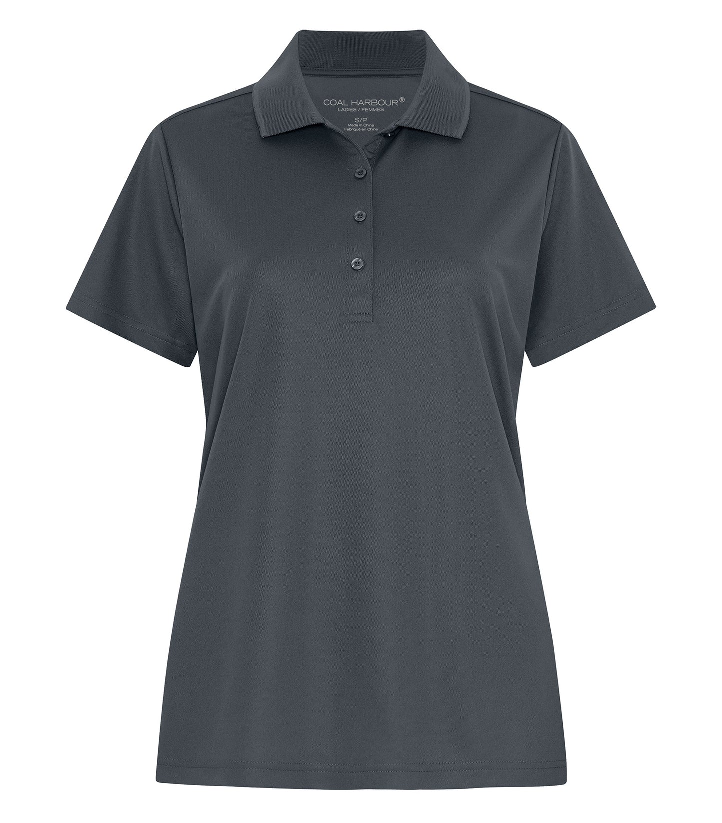 Coal Harbour EVERYDAY SNAG RESISTANT LADIES’ POLO (L365) - Iron Grey