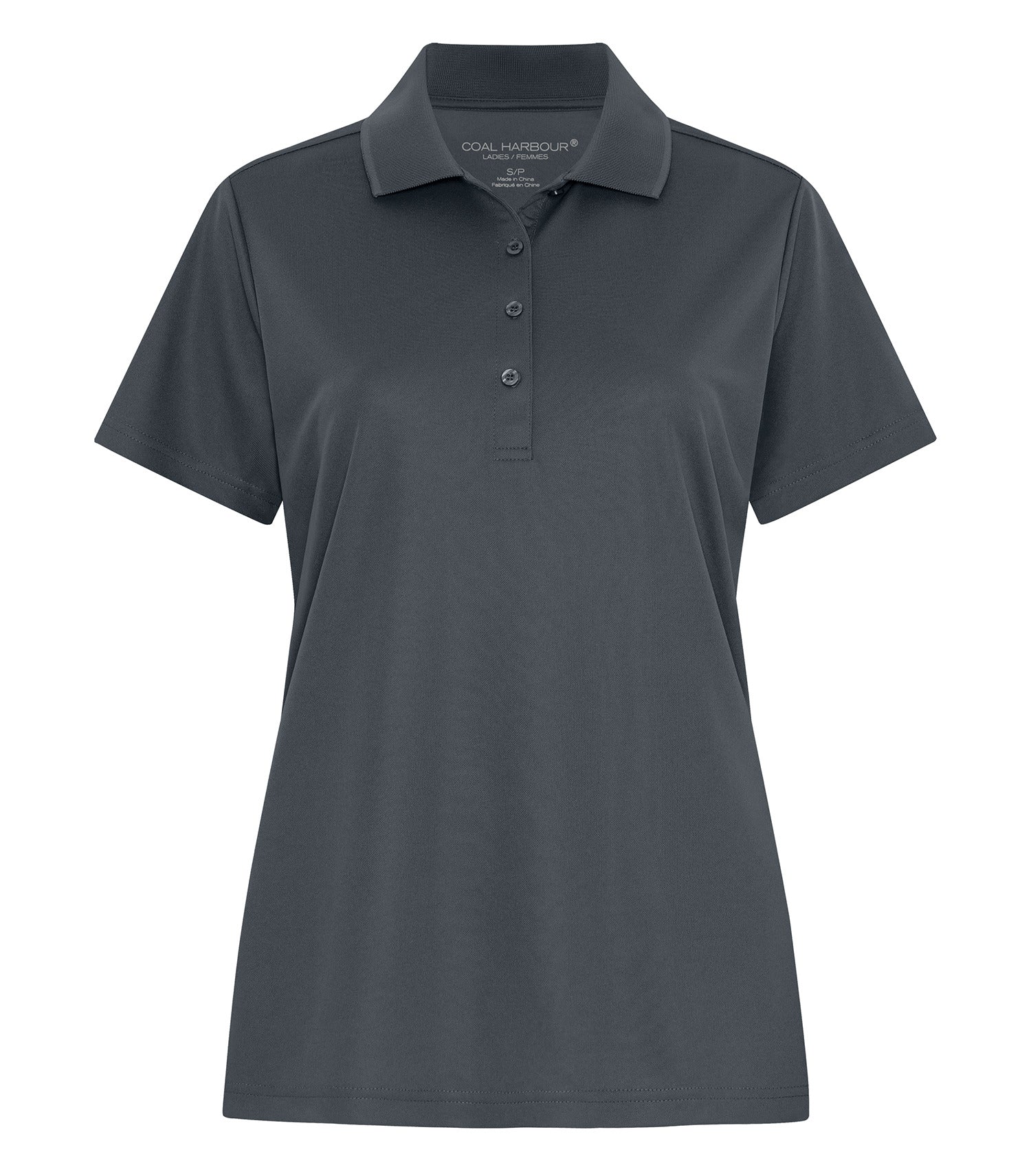 Coal Harbour EVERYDAY SNAG RESISTANT LADIES’ POLO (L365) - Iron Grey