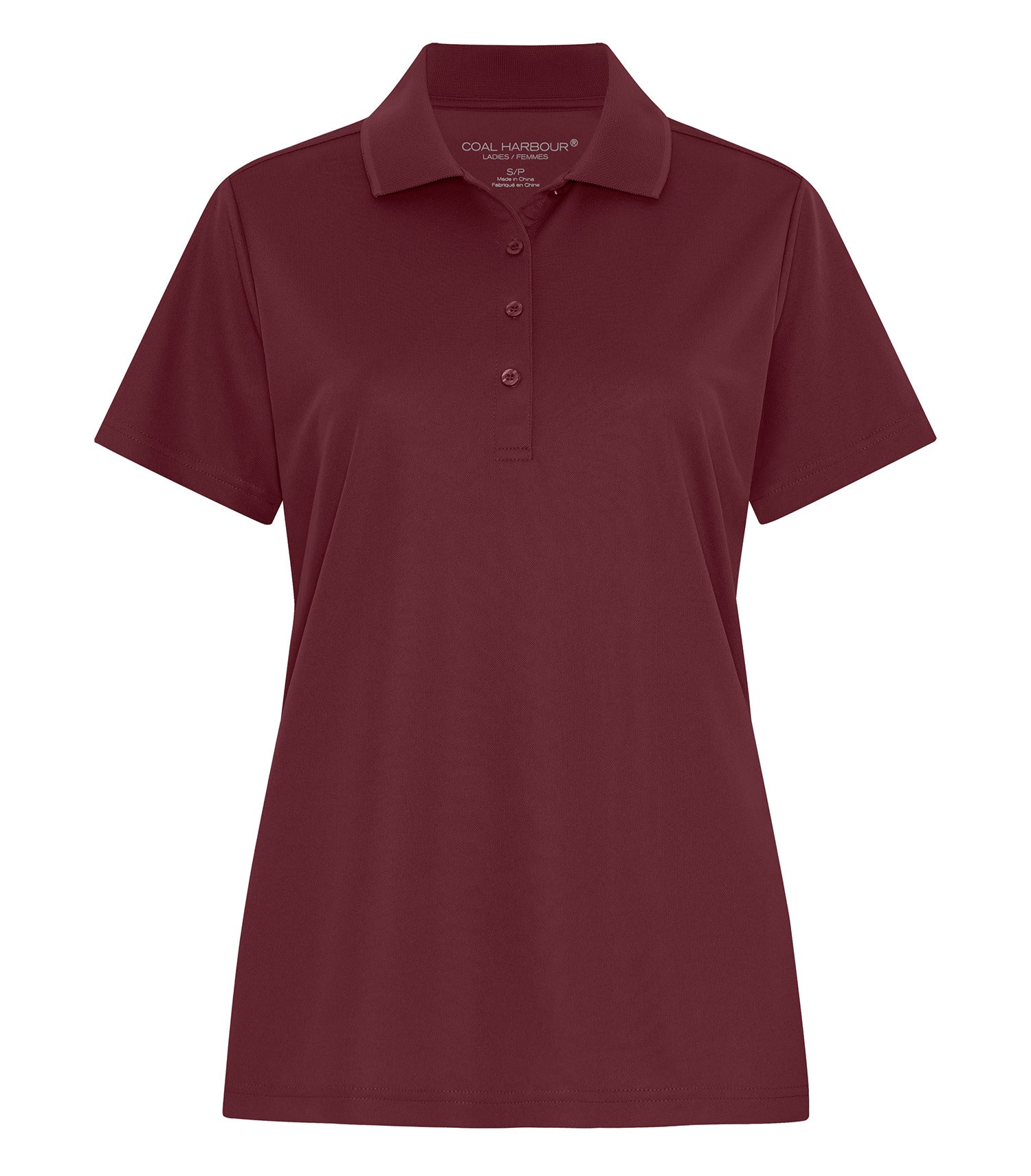 Coal Harbour EVERYDAY SNAG RESISTANT LADIES’ POLO (L365) - Maroon
