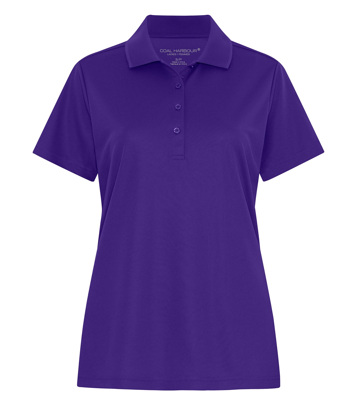 Coal Harbour EVERYDAY SNAG RESISTANT LADIES’ POLO (L365) - Purple
