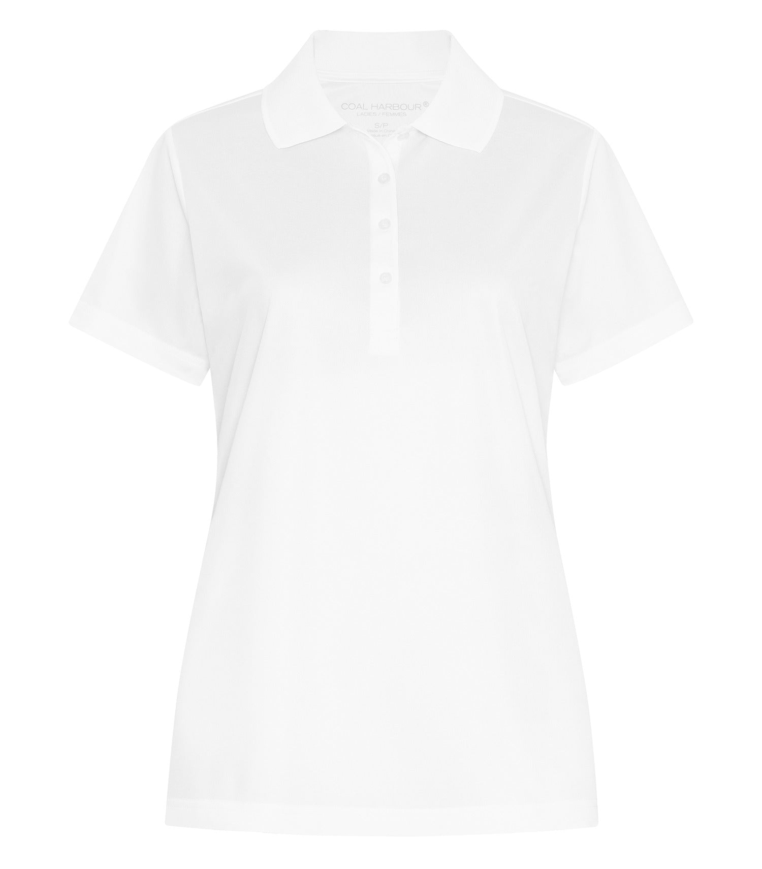 Coal Harbour EVERYDAY SNAG RESISTANT LADIES’ POLO (L365) - White