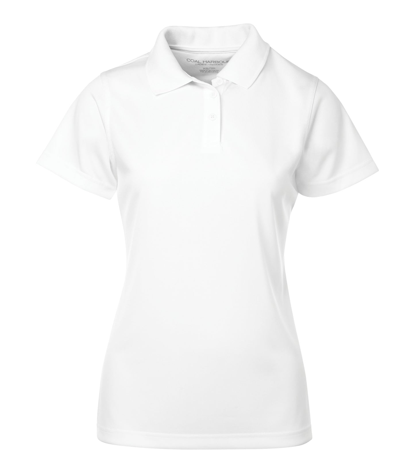 Coal Harbour SNAG PROOF POWER LADIES' POLO (L4005) - White 4880