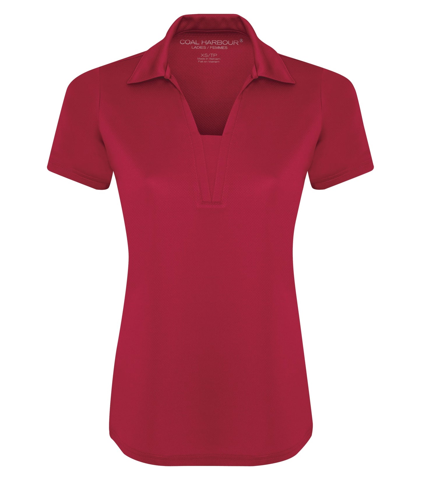 Coal Harbour CITY TECH SNAG RESISTANT LADIES' POLO (L4015) - Richred