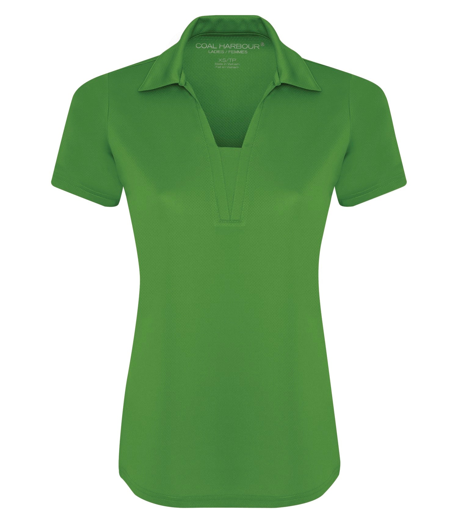 Coal Harbour CITY TECH SNAG RESISTANT LADIES' POLO (L4015) - Vinegreen