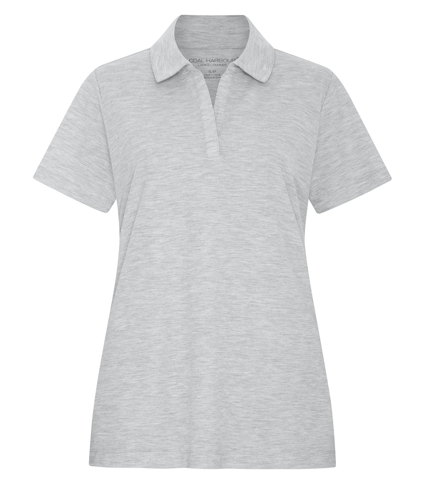 Coal Harbour EVERYDAY BLEND LADIES’ POLO (L4046) - Athletic Grey