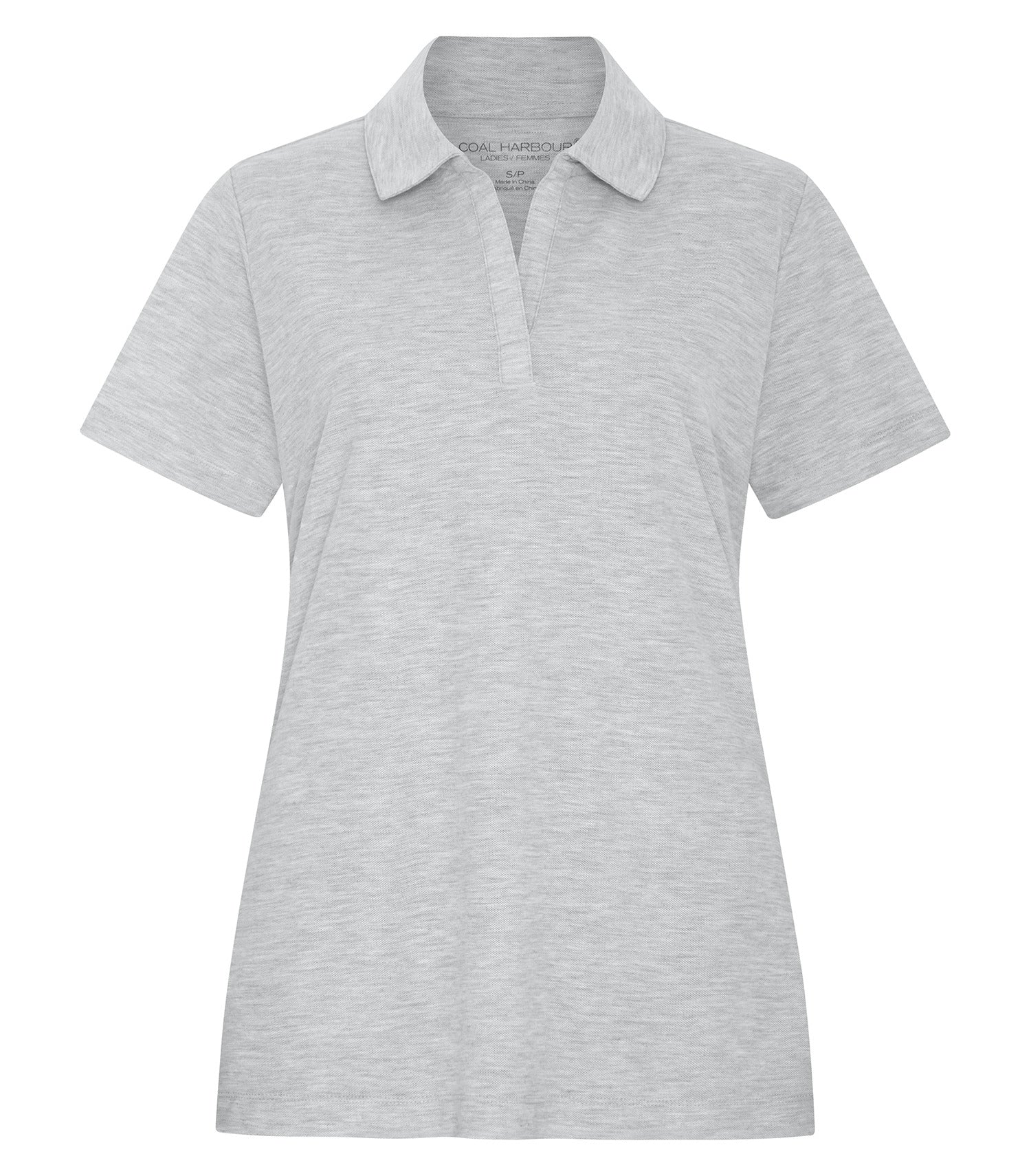 Coal Harbour EVERYDAY BLEND LADIES’ POLO (L4046) - Athletic Grey
