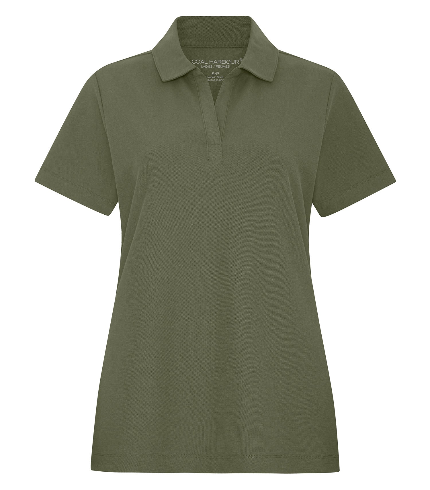 Coal Harbour EVERYDAY CVC LADIES’ POLO (L4047) - Military Green