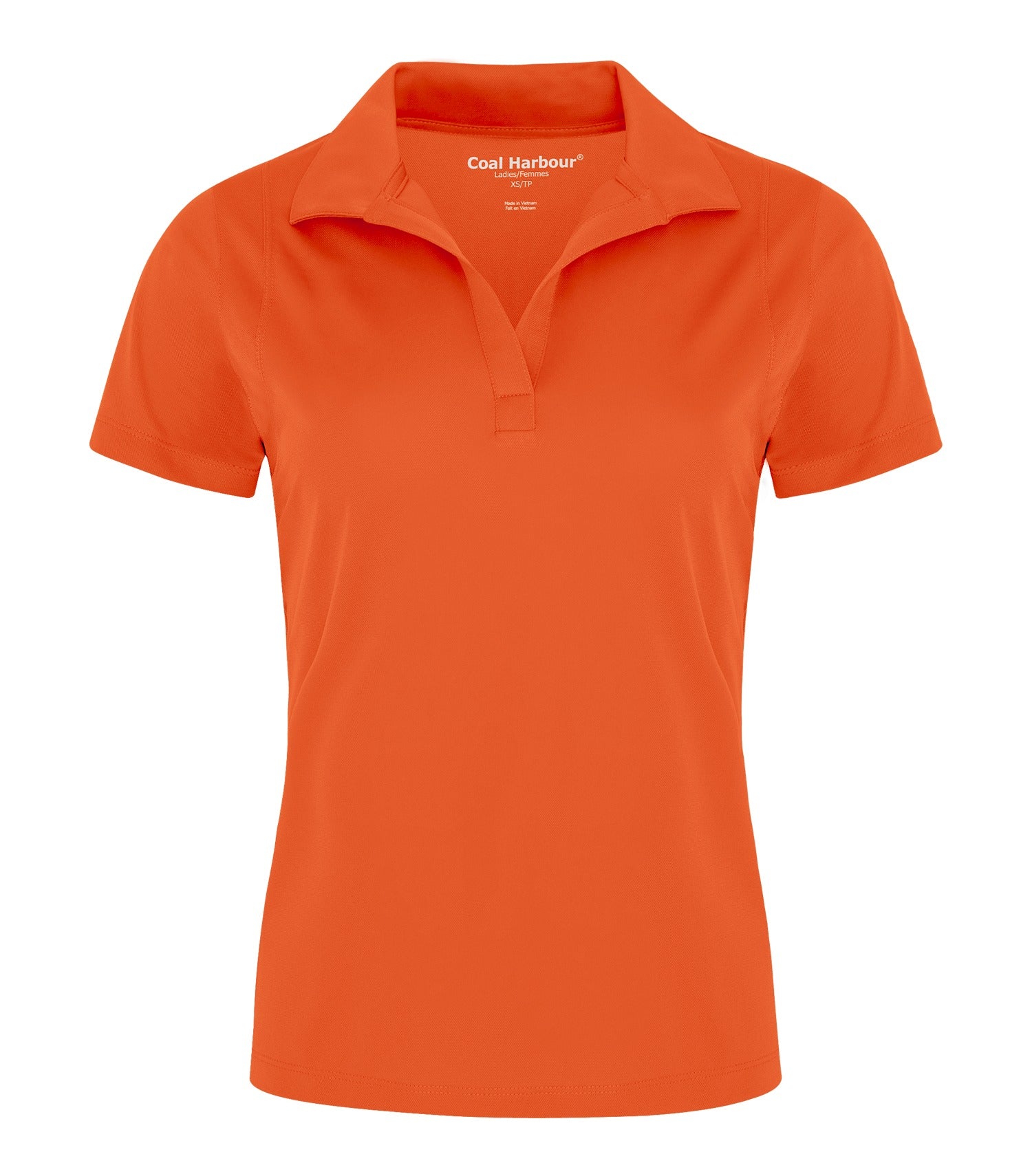 Coal Harbour SNAG RESISTANT LADIES' POLO (L445) - Safetyorange Webonly