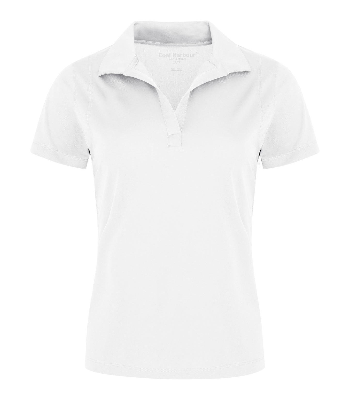 Coal Harbour SNAG RESISTANT LADIES' POLO (L445) - White