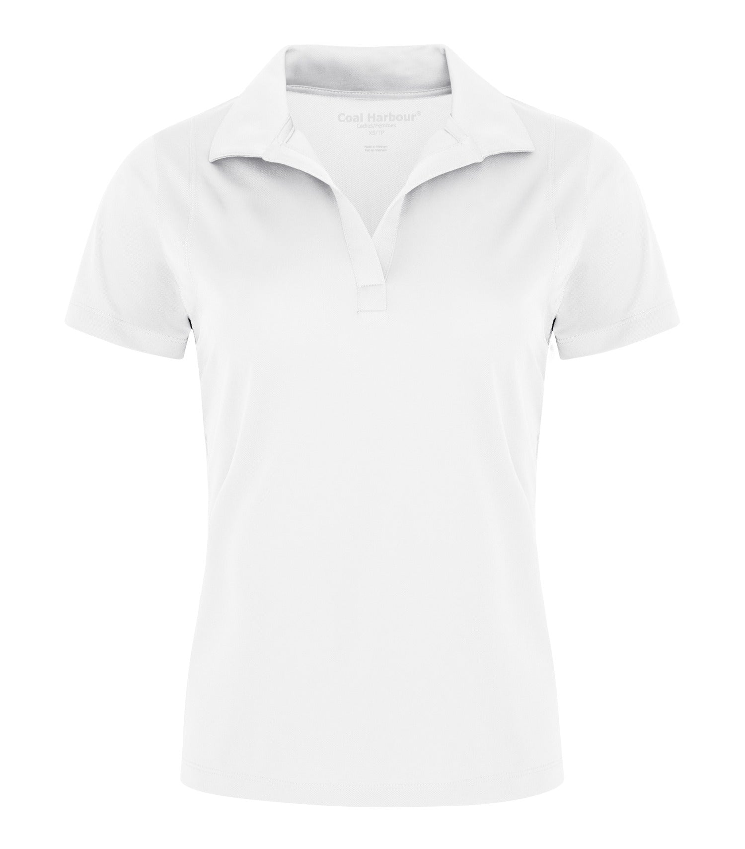 Coal Harbour SNAG RESISTANT LADIES' POLO (L445) - White