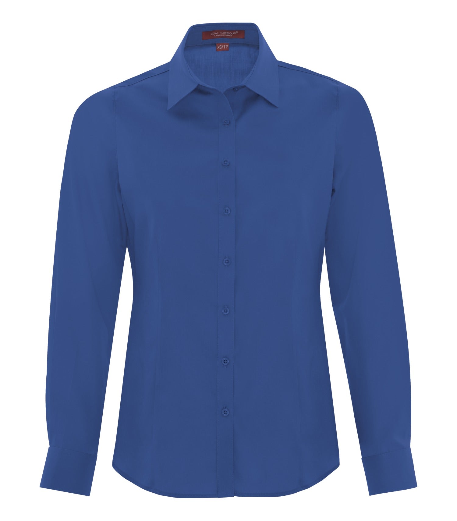 Coal Harbour EVERYDAY LONG SLEEVE WOVEN LADIES' SHIRT (L6013) - Trueroyal