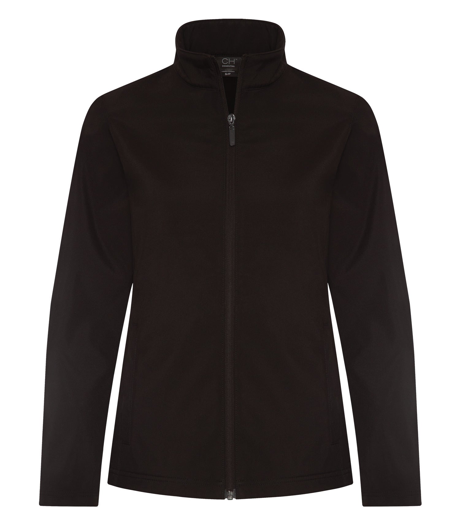 Coal Harbour ESSENTIAL WATER REPELLENT SOFT SHELL LADIES' JACKET (L7610) - Black