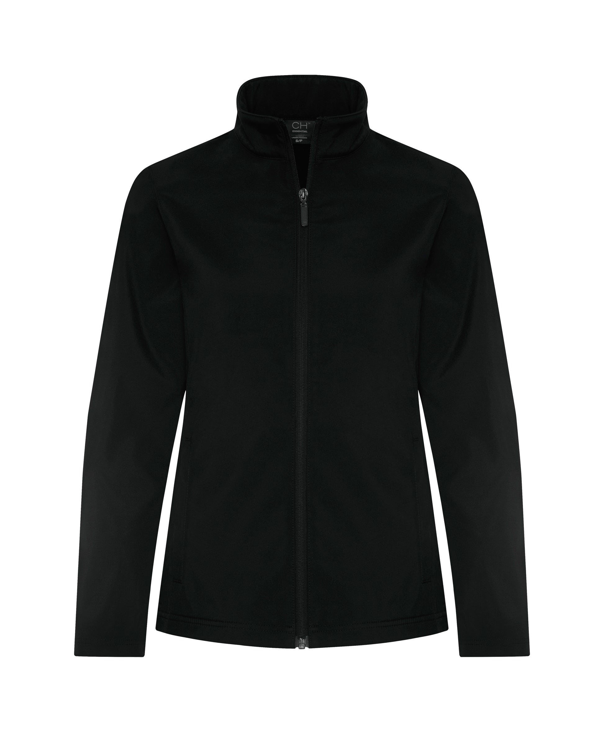 Coal Harbour ESSENTIAL WATER REPELLENT SOFT SHELL LADIES' JACKET (L7610) - Black