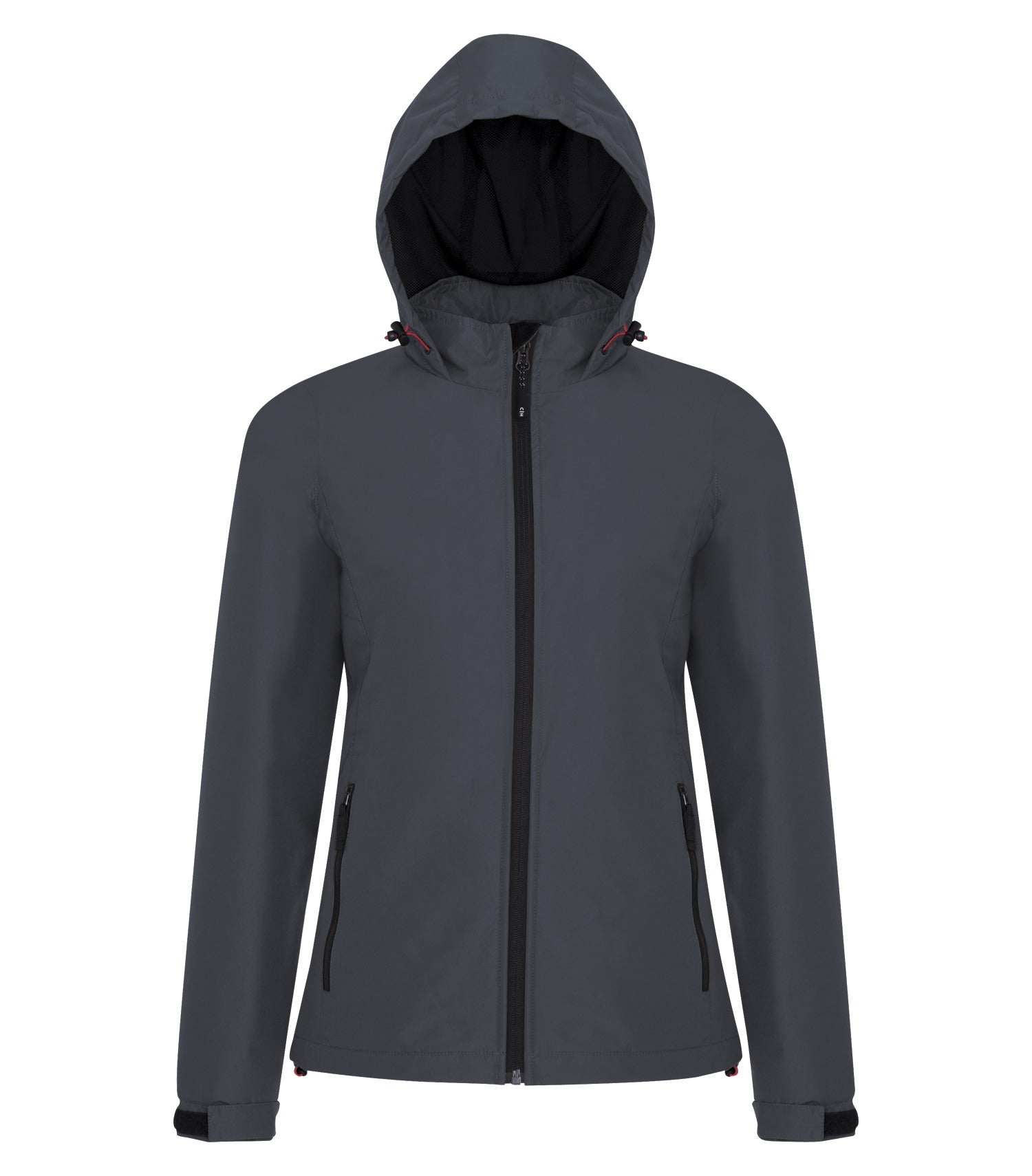 Coal Harbour ALL SEASON WATER REPELLENT MESH LINED LADIES' JACKET (L7637) - Hood Asphalt