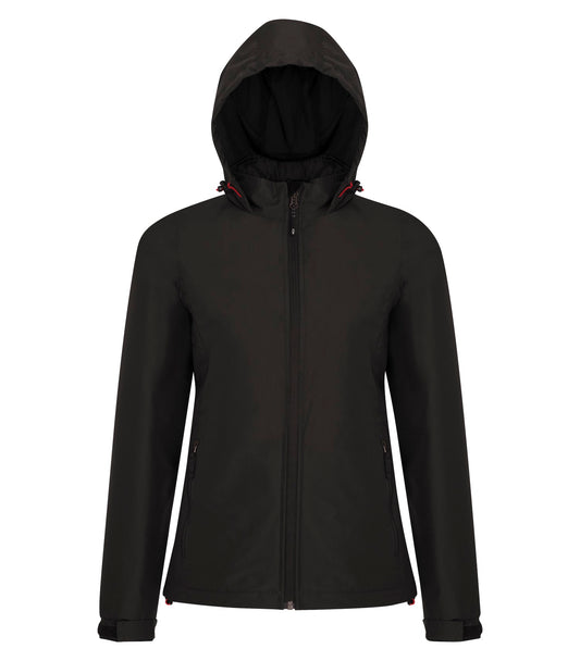 COAL HARBOUR® ALL SEASON WATER REPELLENT MESH LINED LADIES' JACKET - Black