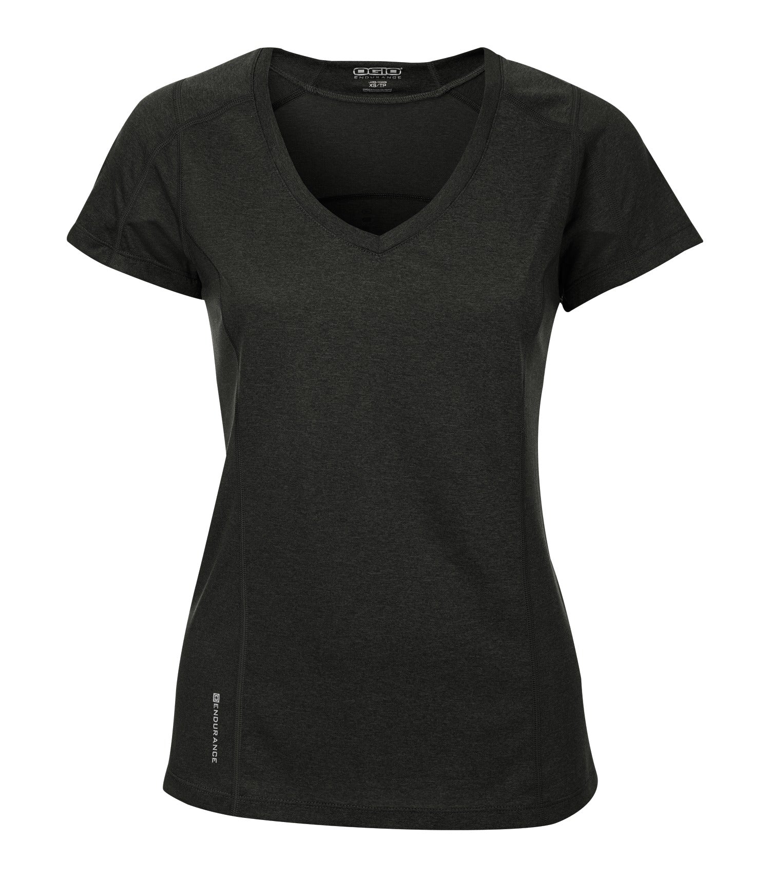 OGIO PULSE LADIES' V NECK (LOE320) - Blacktop