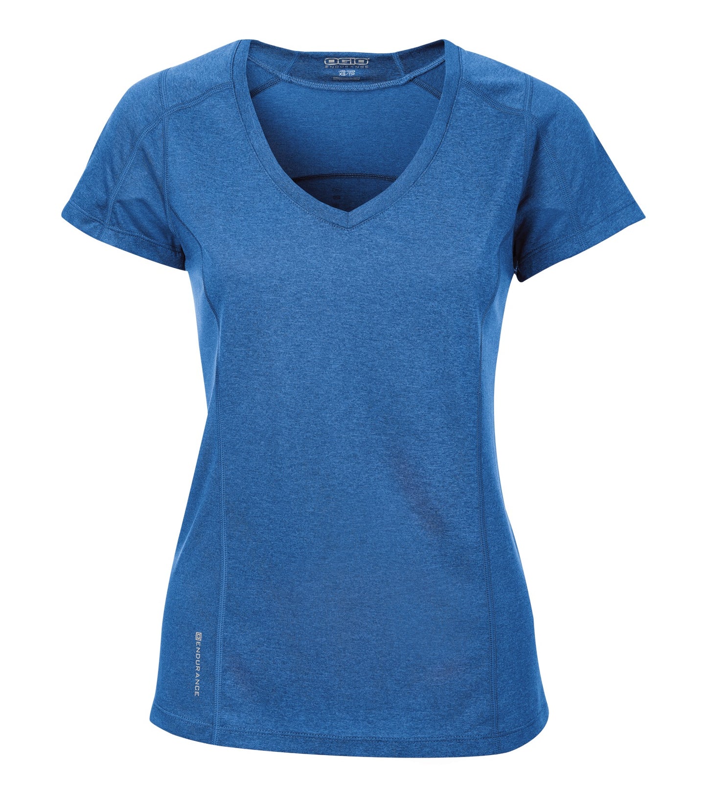 OGIO PULSE LADIES' V NECK (LOE320) - Electricblue
