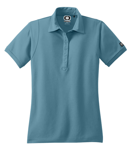 OGIO® JEWEL LADIES' POLO - Blue Mist