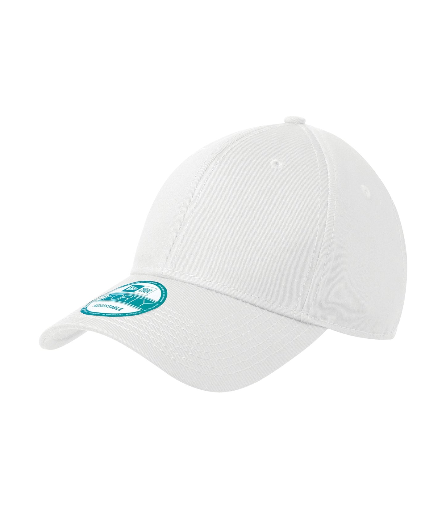 New Era ADJUSTABLE STRUCTURED CAP Flag Colours - (NE200) - White